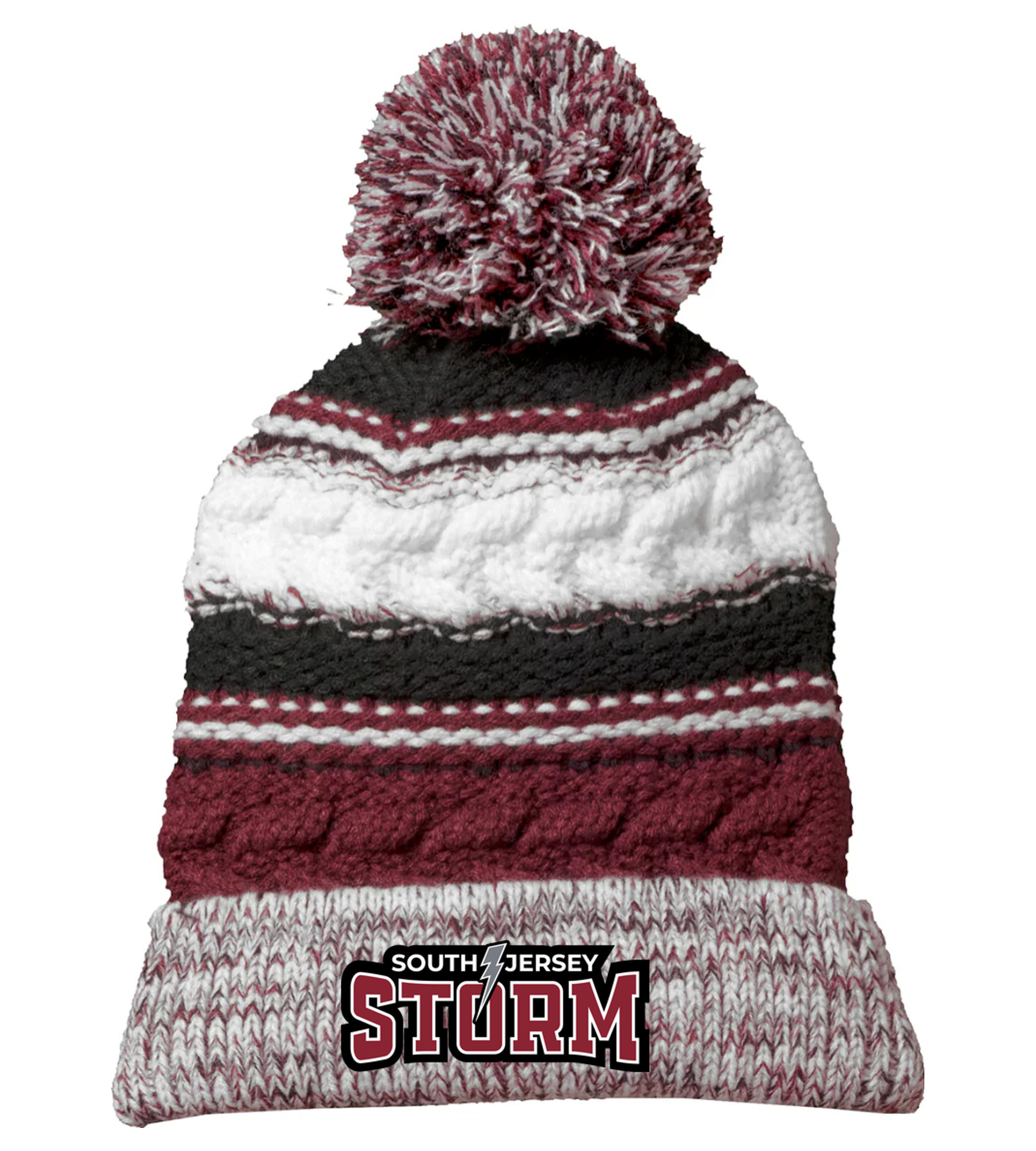 Sport-Tek Pom Pom Team Beanie